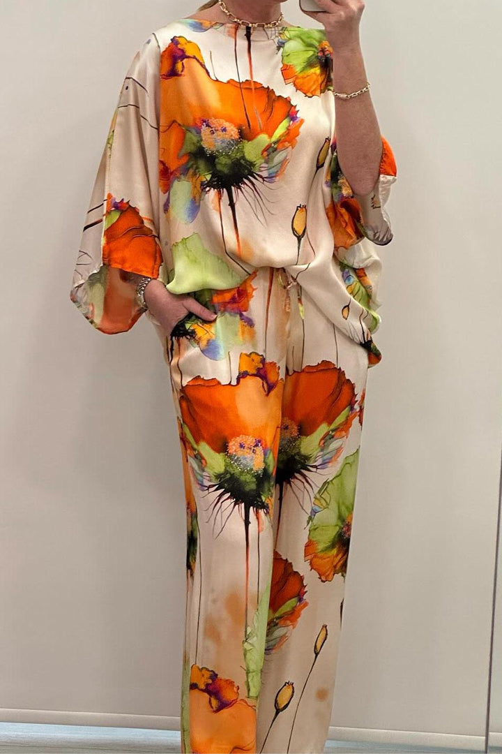 Winifred | Elegant Printed Two-Piece