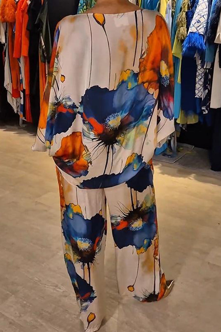 Winifred | Elegant Printed Two-Piece