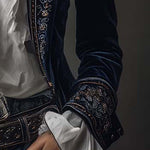Gabrielle | Long Embroidered Coat