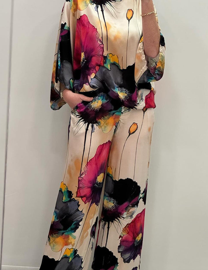 Winifred | Elegant Printed Two-Piece