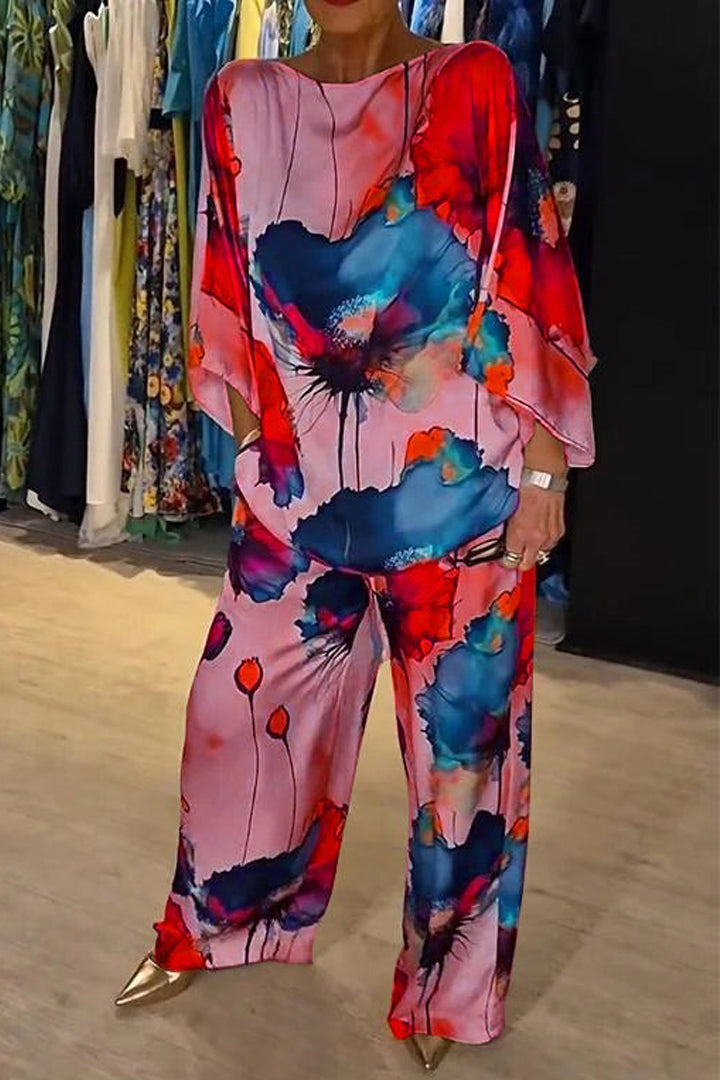 Winifred | Elegant Printed Two-Piece