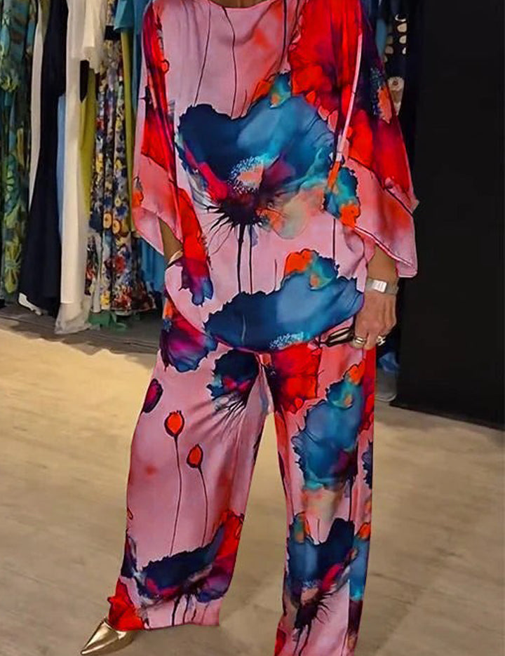 Winifred | Elegant Printed Two-Piece