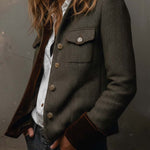 Rhoda | Heritage Herringbone Trench Coat