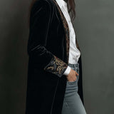Octavia | Cropped Baroque Blazer