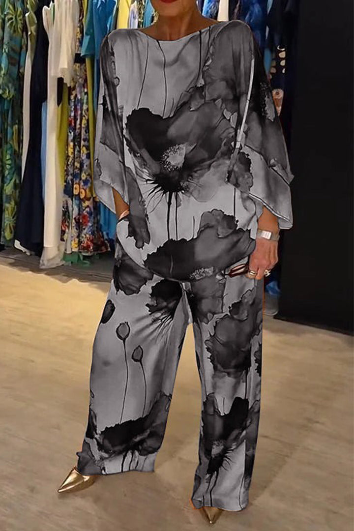 Winifred | Elegant Printed Two-Piece