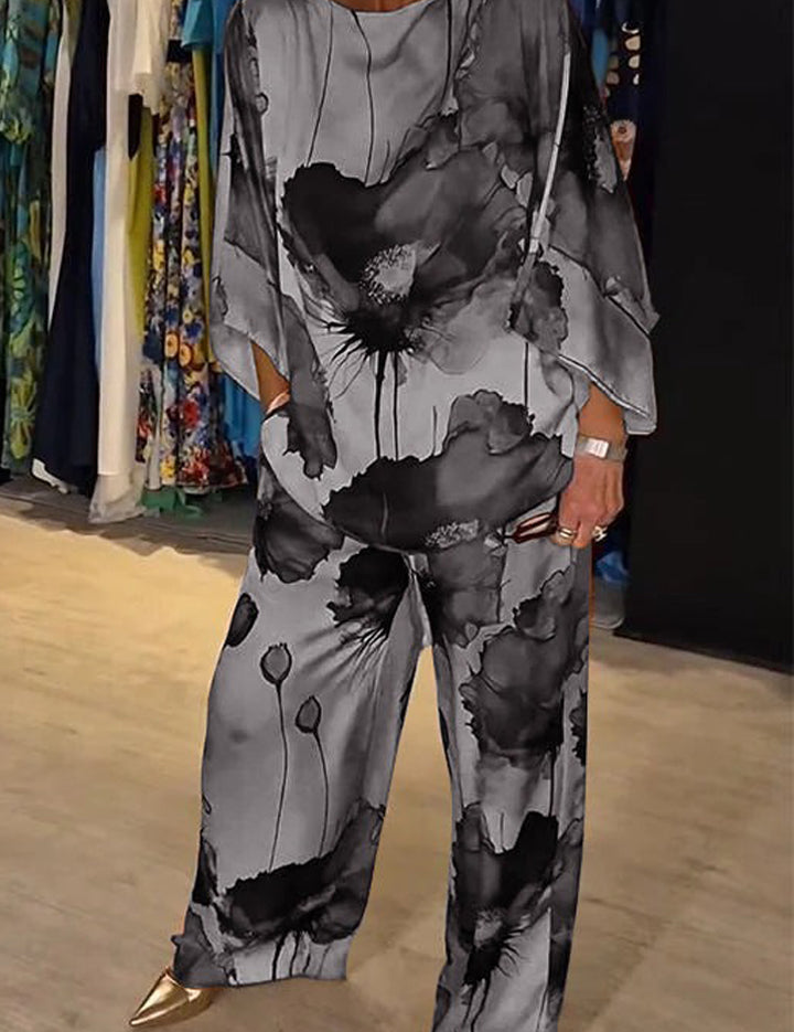Winifred | Elegant Printed Two-Piece