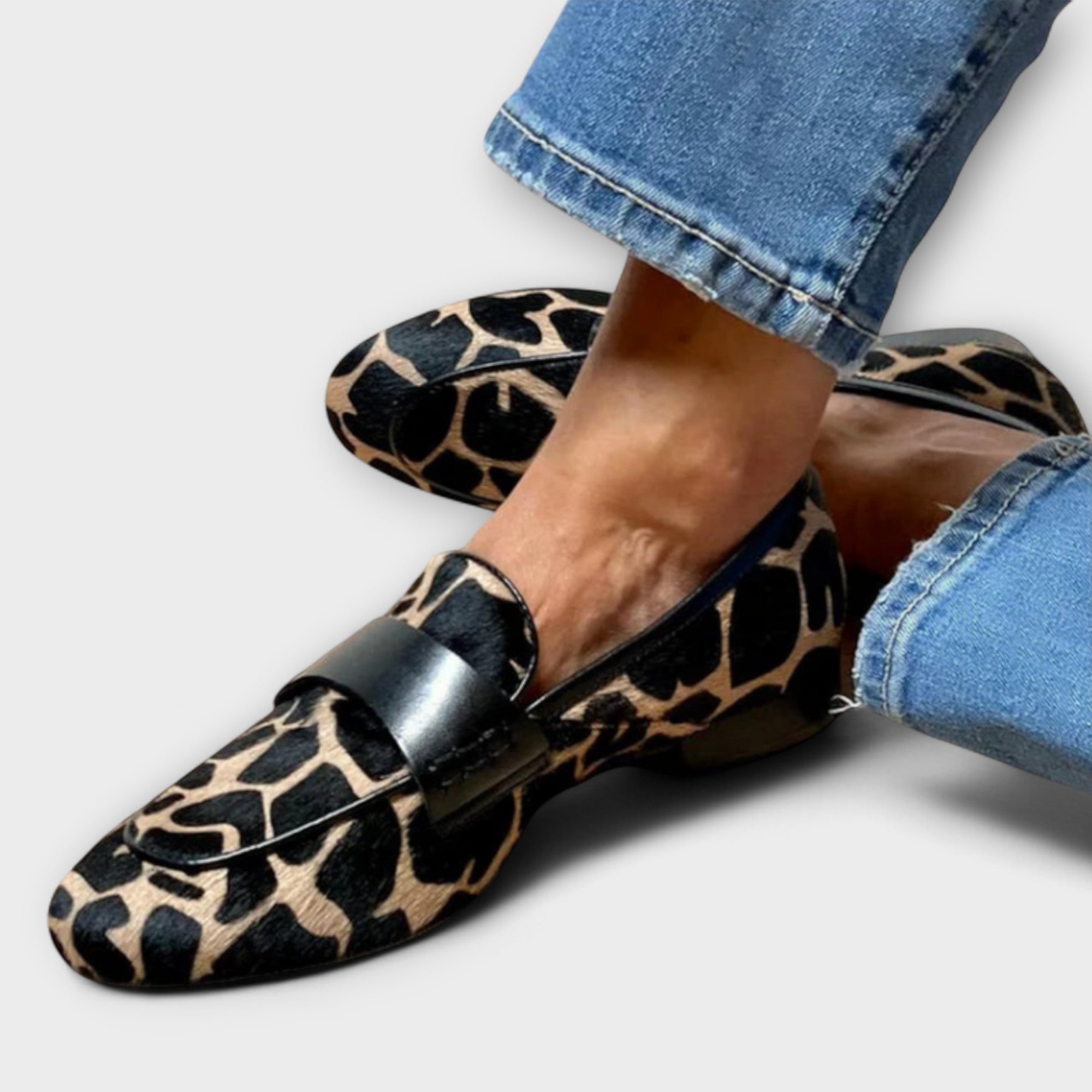Georgina | Leopard Print Mules