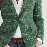 Beth | Vintage Check Blazer