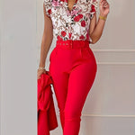 Gabrielle | Elegant Puff-Sleeve Set