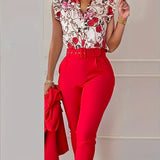 Gabrielle | Elegant Puff-Sleeve Set