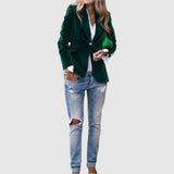 Natalie | Elegant Velvet Blazer
