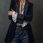 Gabrielle | Long Embroidered Coat