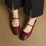 Verity | Square-Toe Mary Jane Shoe