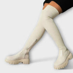 Lorna | Knee-High Boots with Chunky Sole
