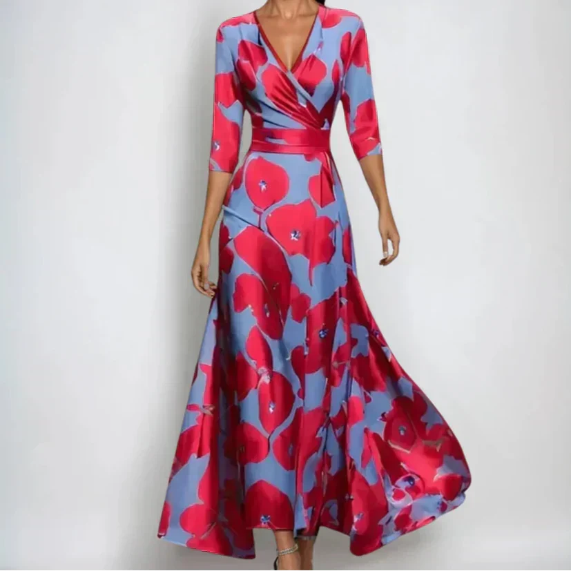 Katie | Elegant Floral Dress