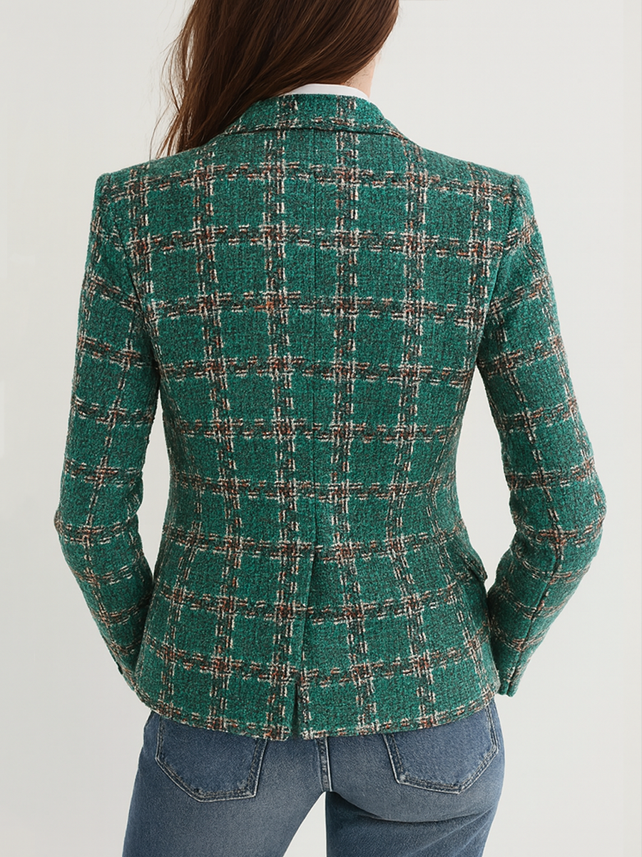 Beth | Vintage Check Blazer