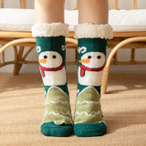 Emma | Christmas House Socks with Polar Bear