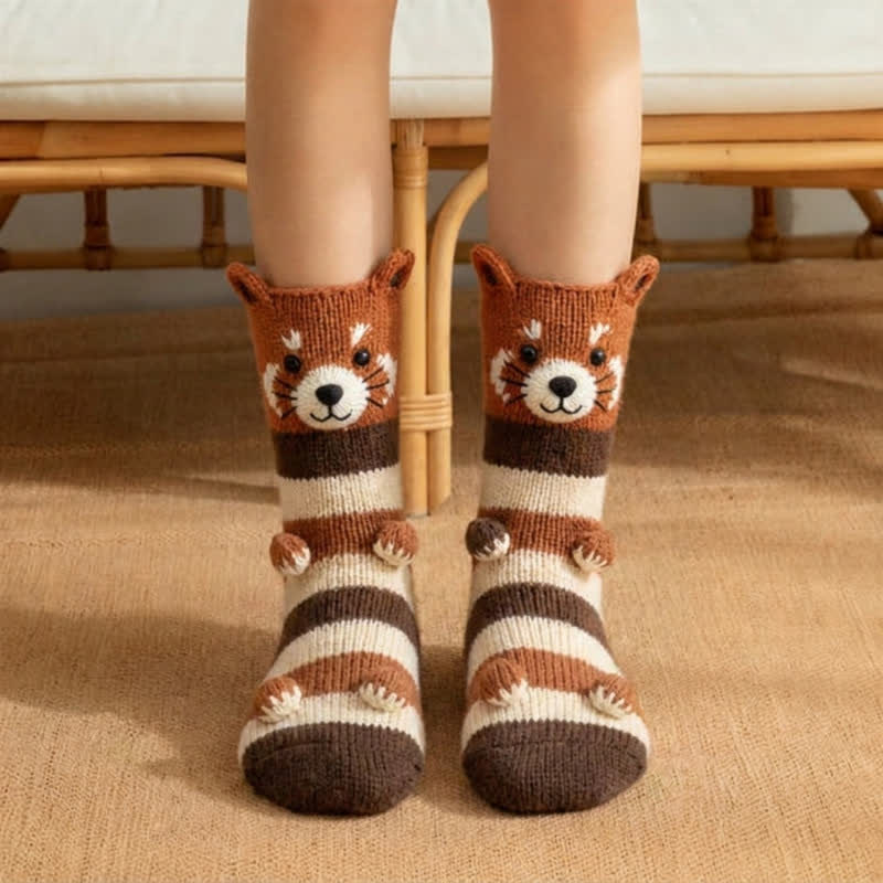 Margriet | Axolotl House Socks with 3D Cuddly Toy