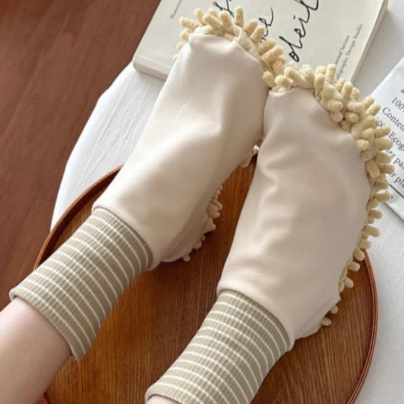 Marjolein | Mopping Socks with Microfibre Sole (4 pairs)