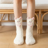 Brecht | House Socks with Cuddly 3D Kitten