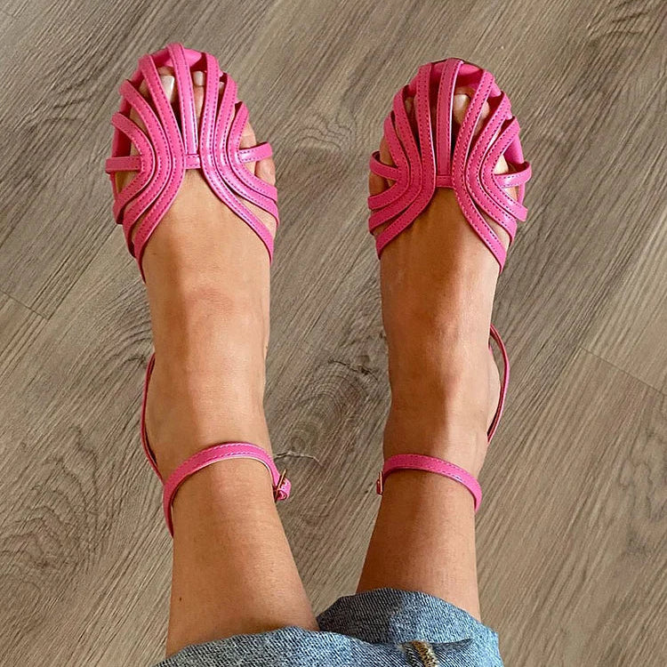 Violet | Golden Bijou Sandals