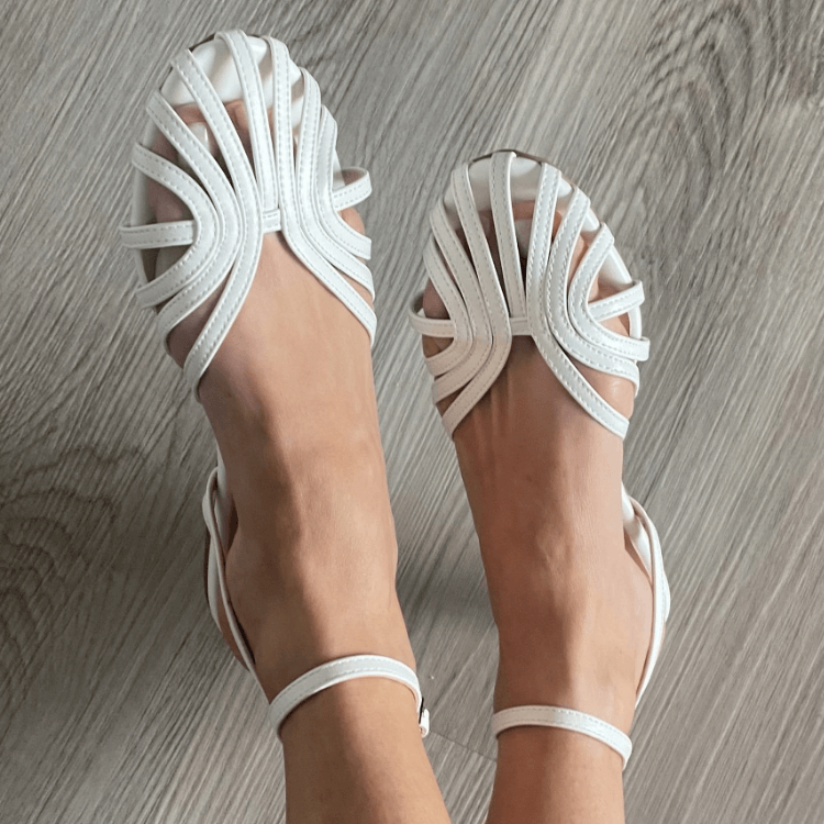 Violet | Golden Bijou Sandals