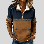 Nancy | Cosy Half-Zip Jumper