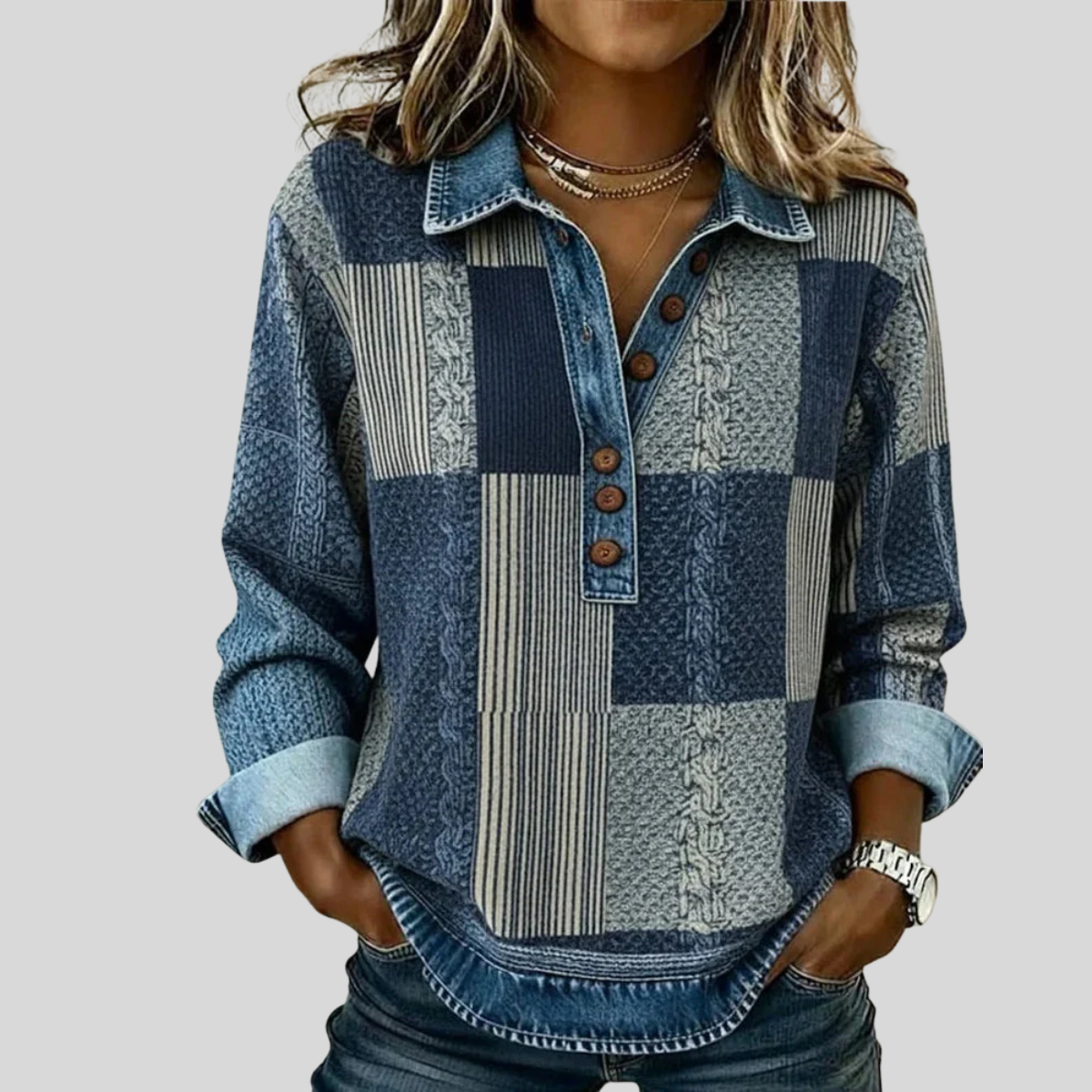 Daisy | Patchwork Top