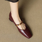Zara | Genuine Leather Ballet Flats