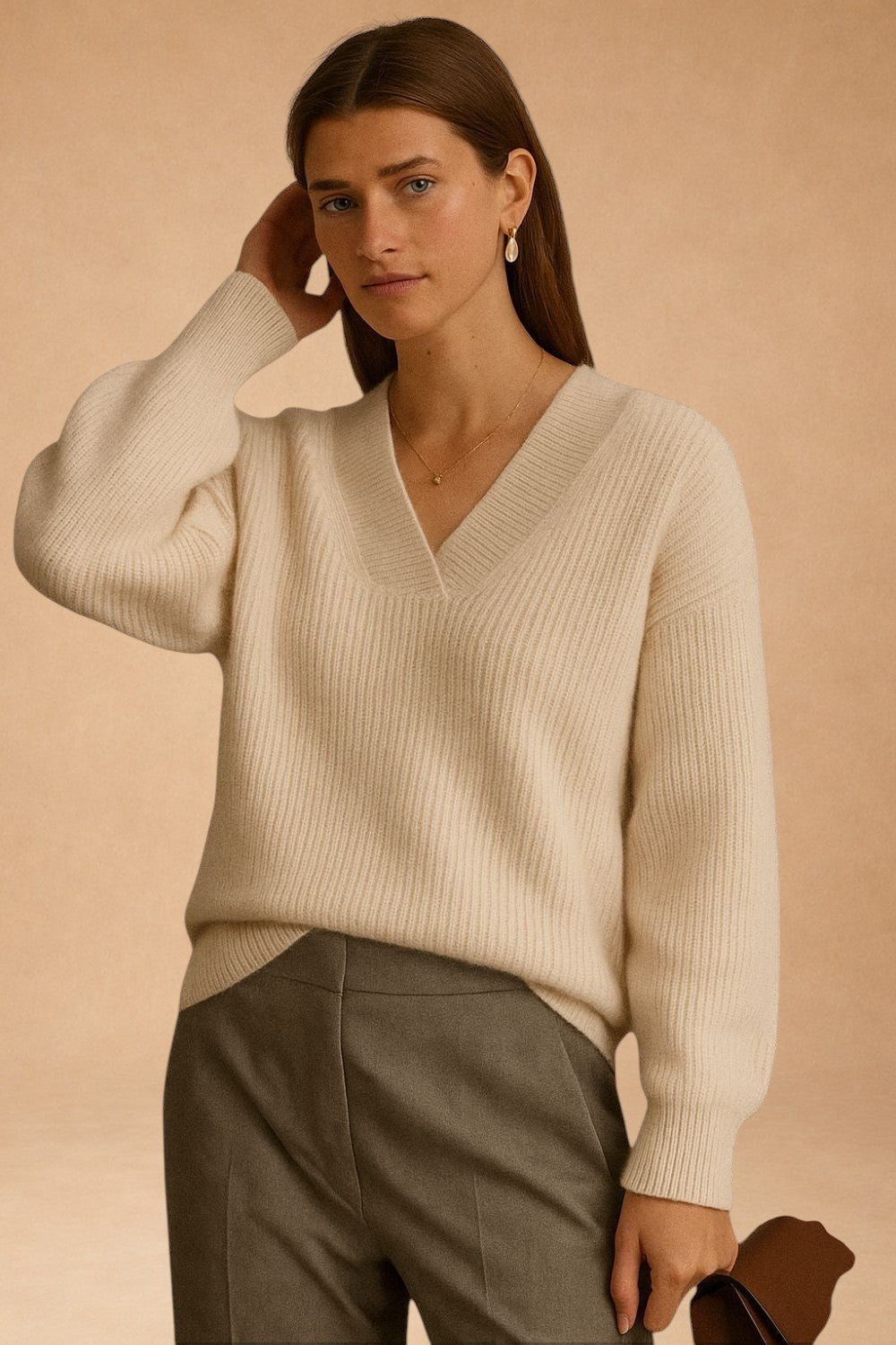 Effie | Emerald Cashmere Jumper