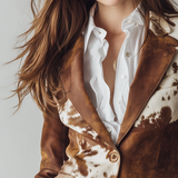 Priscilla | Statement Print Blazer