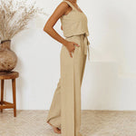 Annie | Top and Wide-Leg Trousers Set