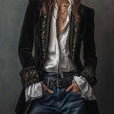 Gabrielle | Long Embroidered Coat