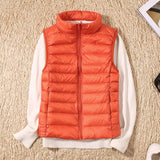 Laura | Sleeveless Padded Zip Gilet