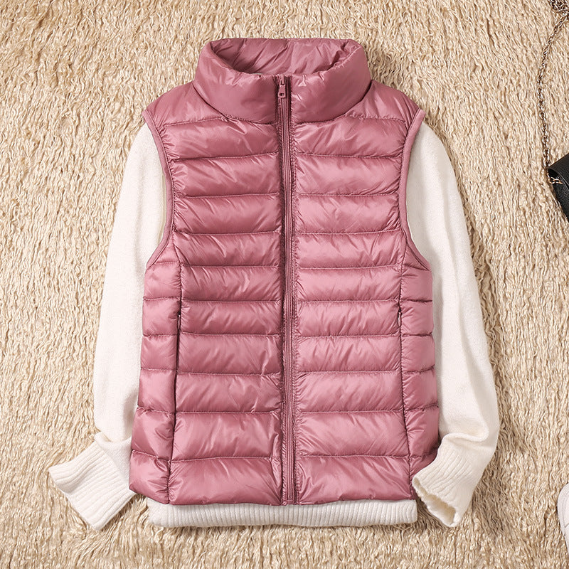 Laura | Sleeveless Padded Zip Gilet