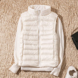 Laura | Sleeveless Padded Zip Gilet