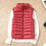 Laura | Sleeveless Padded Zip Gilet