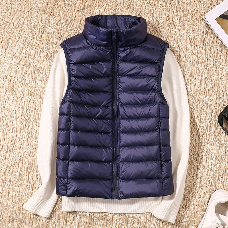 Laura | Sleeveless Padded Zip Gilet