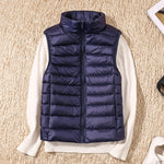 Laura | Sleeveless Padded Zip Gilet