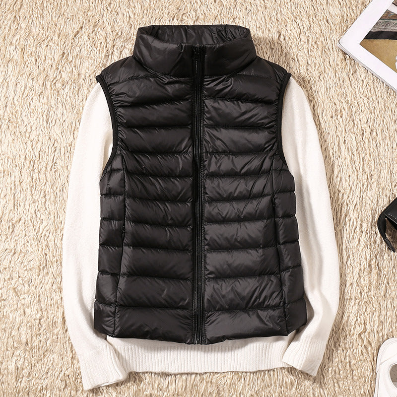 Laura | Sleeveless Padded Zip Gilet