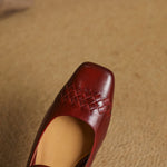 Verity | Square-Toe Mary Jane Shoe