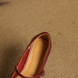 Verity | Square-Toe Mary Jane Shoe
