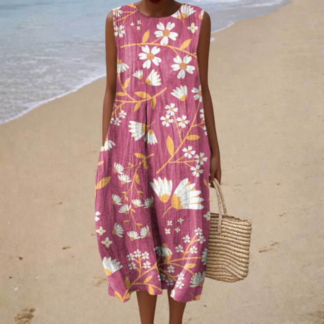 Emma | Comfortable Sleeveless Summer Dress