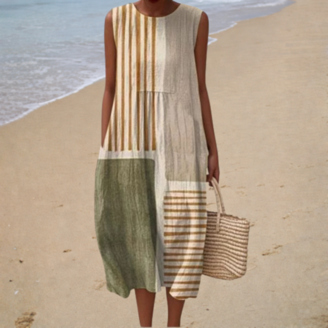 Christina | Comfortable Sleeveless Summer Dress