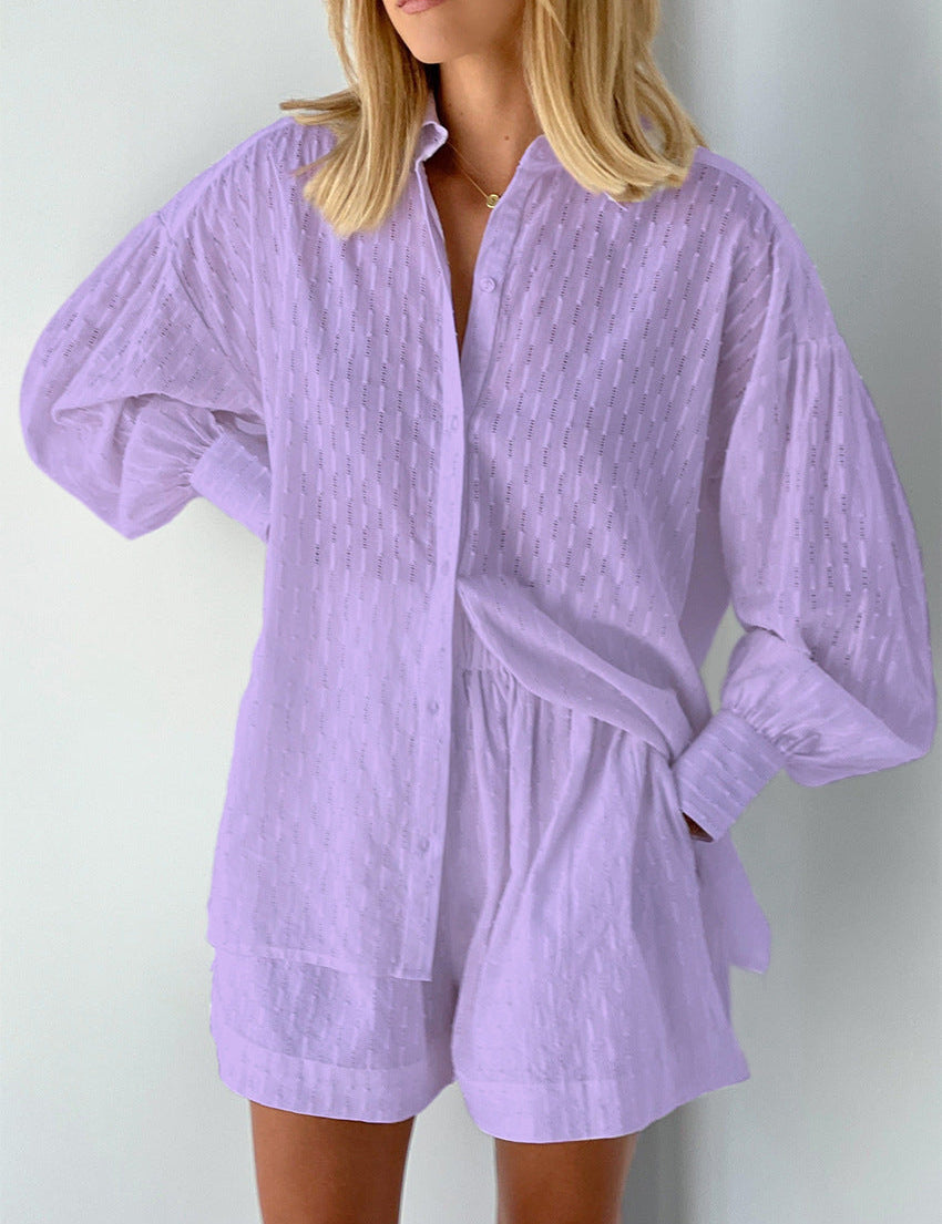 Juliet | Lightweight Shirt and Shorts Set