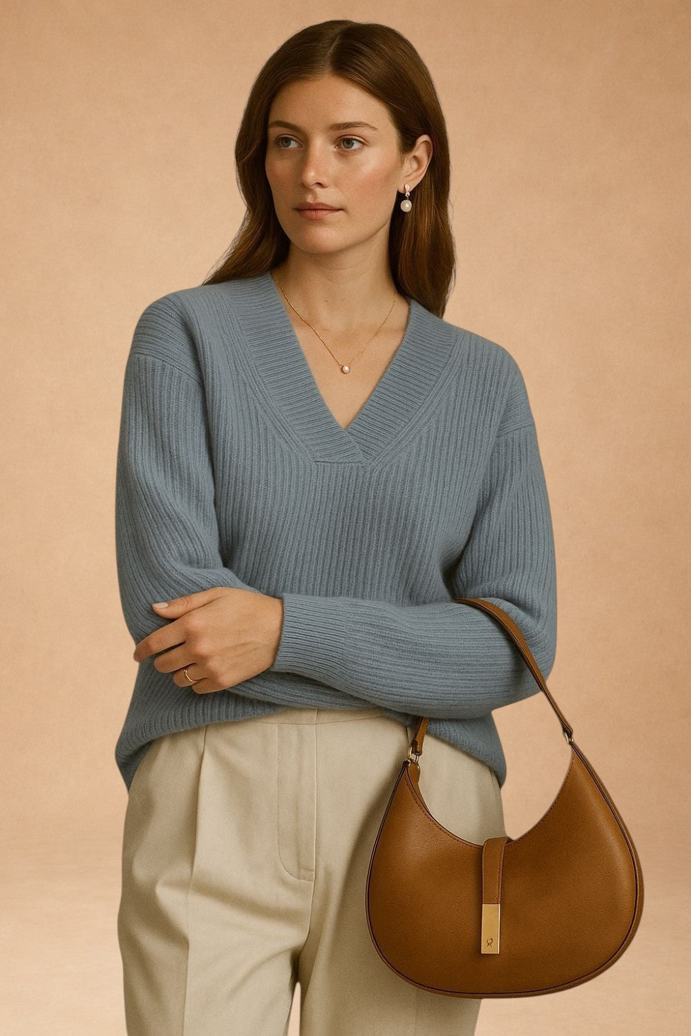 Effie | Emerald Cashmere Jumper
