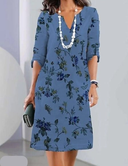 Belinda | Floral A-Line Dress