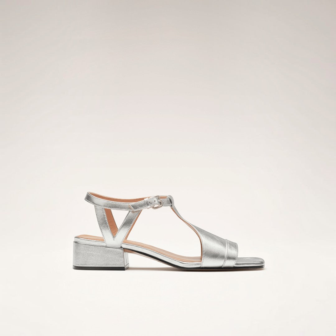 Serena | Silver Summer Sandals