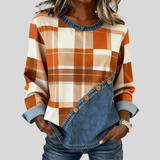 Christina | Sporty Patchwork Top