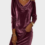 Nadine | Velvet Dress